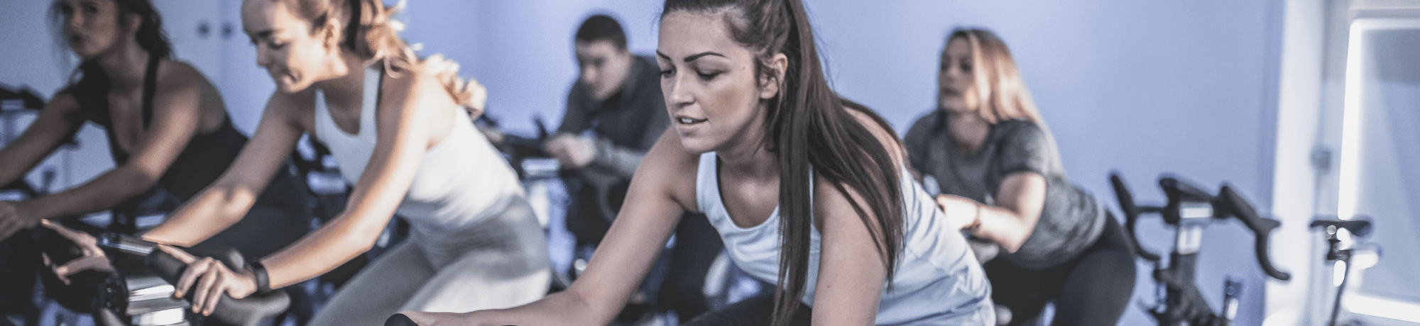 Girl In Spin Class